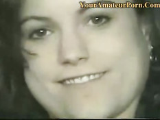 Gorgeous amateur pleasuring herself