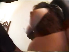 Busty asian at the motel