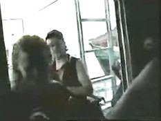 Drunk girl fisting herself