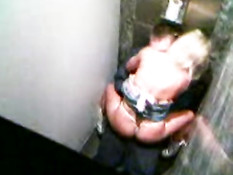 Teen couple caught in the toilet