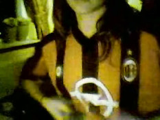 AC Milan girl on webcam