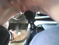 Amateur gear shift fuck