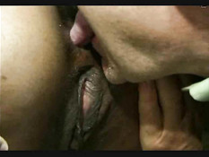 French Man Enjoys Some Ebony Pussy