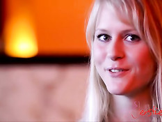 This young German cutie will tease you