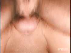 Buxom sandwich bitch for big black