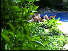 Brunette with her Asian friend