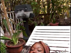 Two chubby ebony chicks having sex