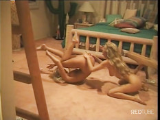 Wild and wet blond lesbians