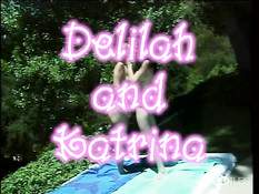 Delilah and Katrina are hot young lesbians