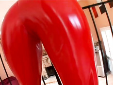 Latina chick loved by two black cocks