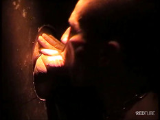 Glory hole face shower