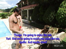 Summer sun and hot Latin boys