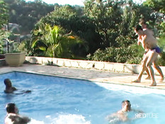 Summer sun and hot Latin boys