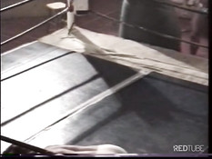 Two horny dudes wrestling