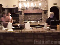 Hot studs doing a fetish massage