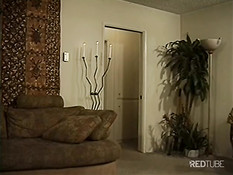 One big cock for her and his ass