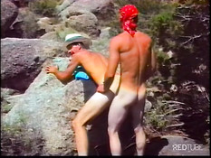 Cowboy cocks in the wilds