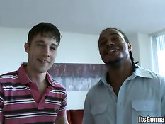 Boy taking a black dick 1