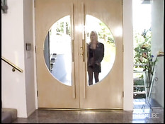 Smooth blonde is nailed the classic way