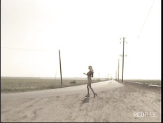 Blonde with dripping wet slut