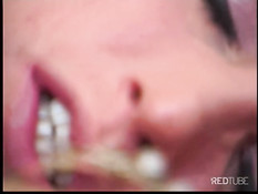 Couple prefers the anal way on floor