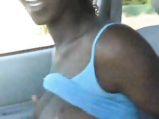 Black Girl Flashing