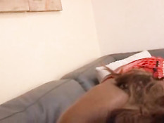 Ebony Slut Gets An Anal Stretching