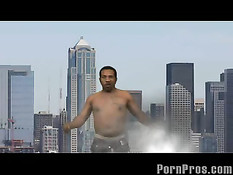 King Dong Climbs Up Her Massive Ass!