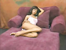 Hot Tight Ebony Playing With Her Toys