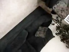 Horny Chubbers Coaxes Computer Guy To Eject His Semen