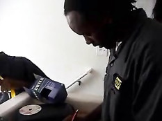 Horny Chubbers Coaxes Computer Guy To Eject His Semen