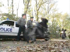 Slut Fucks Her Way Out Of A Ticket