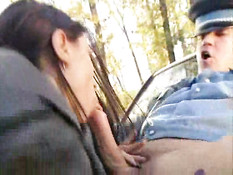 Slut Fucks Her Way Out Of A Ticket