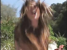 Asian MILF Gets An Outdoor Pounding