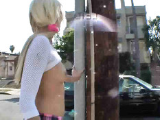 Eden Adams Fooling Around On The Streets