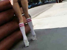 Eden Adams Fooling Around On The Streets