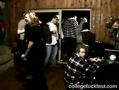 Drunk Chick Gets Fucked To The Beat Of Dead Or Alive