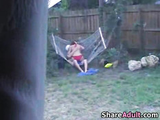 Couple On A Hammock