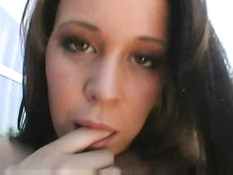 Brandy Talore Masturbating Outdoors