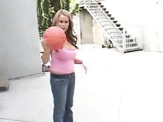 Brandy Talore Shoots Some Hoops