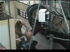 Outdoor Sex On The Terrace 