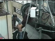 Outdoor Sex On The Terrace 