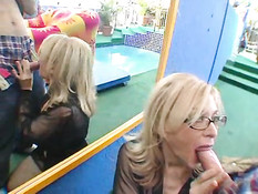 Mature Slut Draining His Sack