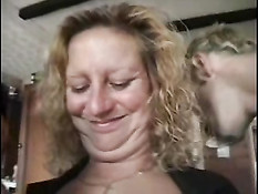 Dirty Granny Loving Her Holes Jammed