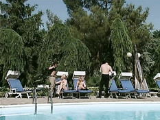 A Great Day For Some Pool Side Pussy