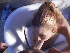 Slut Wants Cum Straight In Her Eye