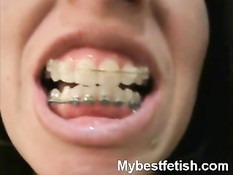 Tiffany Preston Brushing Her Teeth