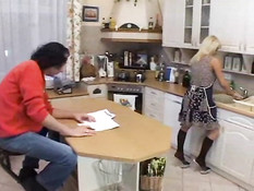 Sandra Parker Gets Slammed By 3 Men