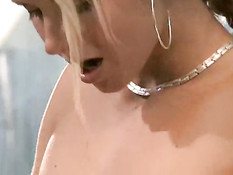 Russian Girl Gets It In The Bathroom