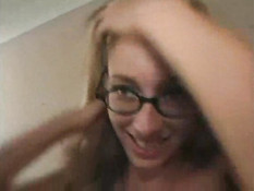 Geek Gets A Nice Hole Stretching